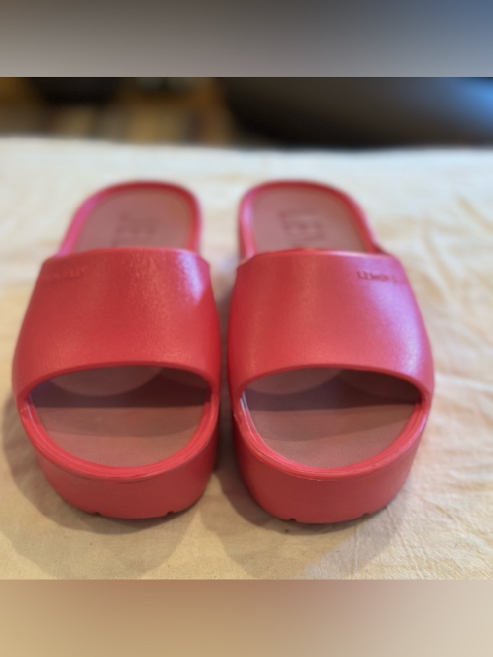 Lemon Jelly Women's Pink Slide Sandals Size 6